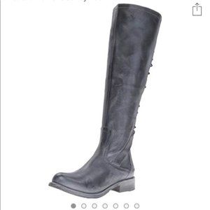 Bed Stu Surrey Black knee high boots